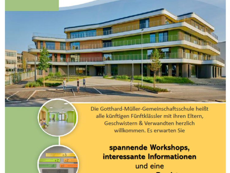 Flyer Tag der Offenen Tür 