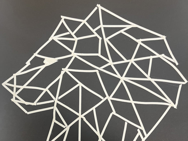 Kunst/Werken-AG Klasse 2-4 tape art