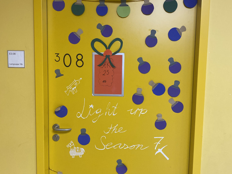 Die GMS als begehbarer Adventskalender