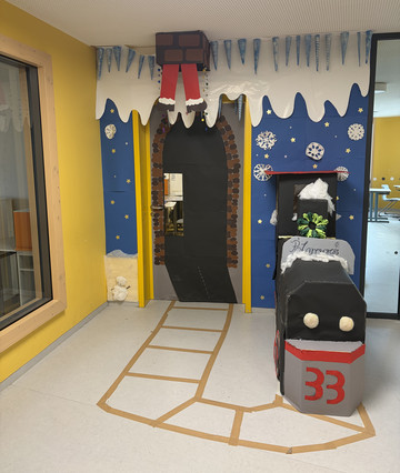 Weihnachtsstimmung an der GMS