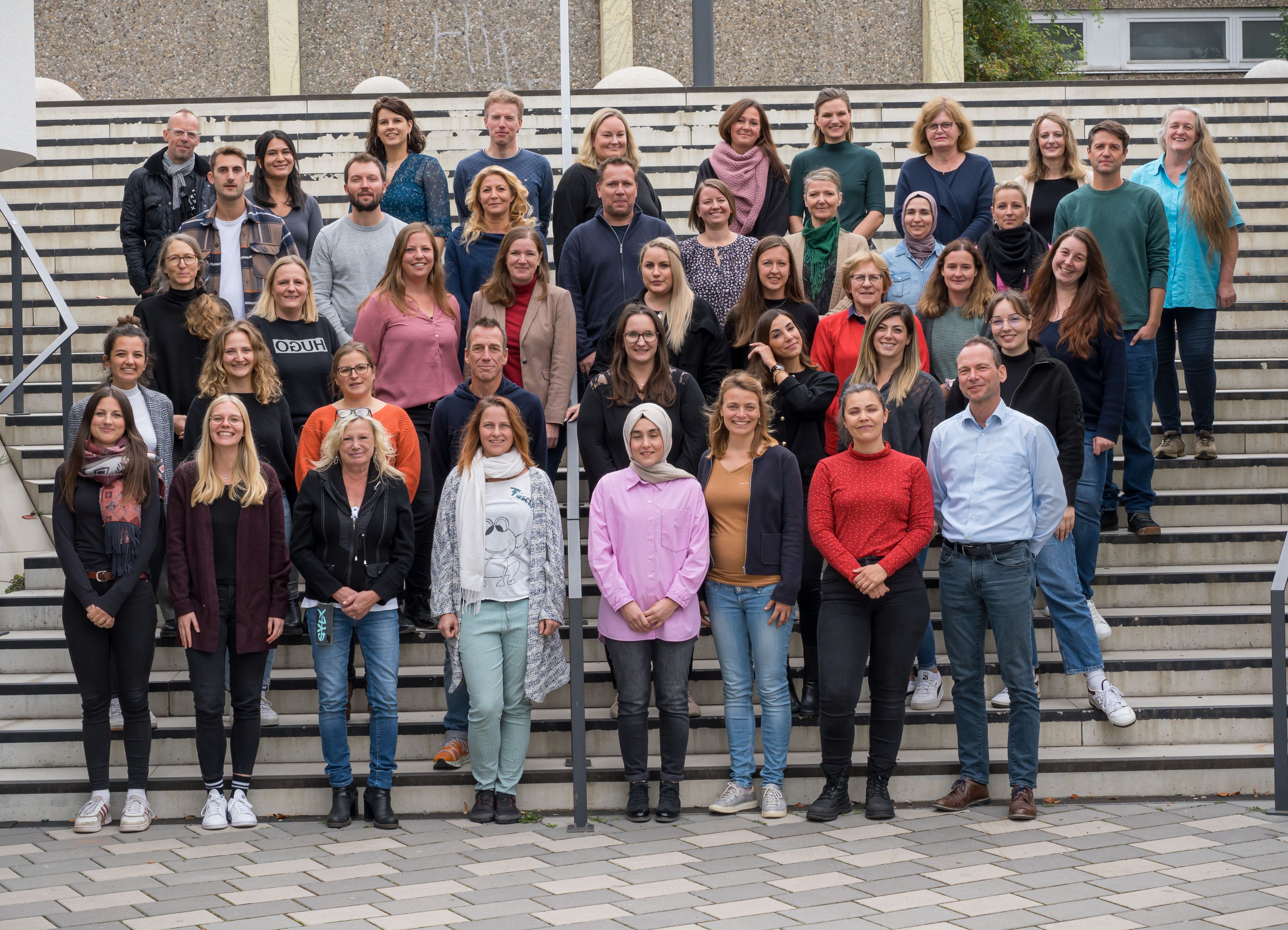 Gruppenfoto des Kollegiums